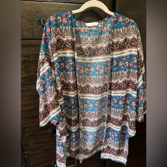Boho Kimono top - Picture 1 of 6